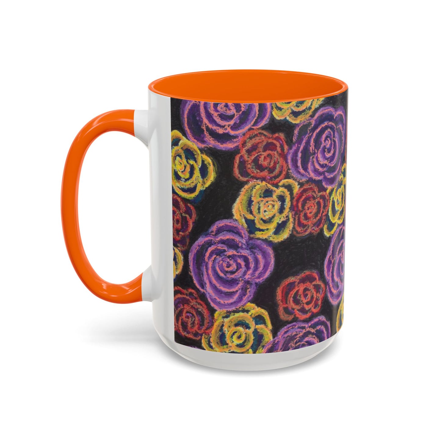 Art Accent Mug - Midnight Roses