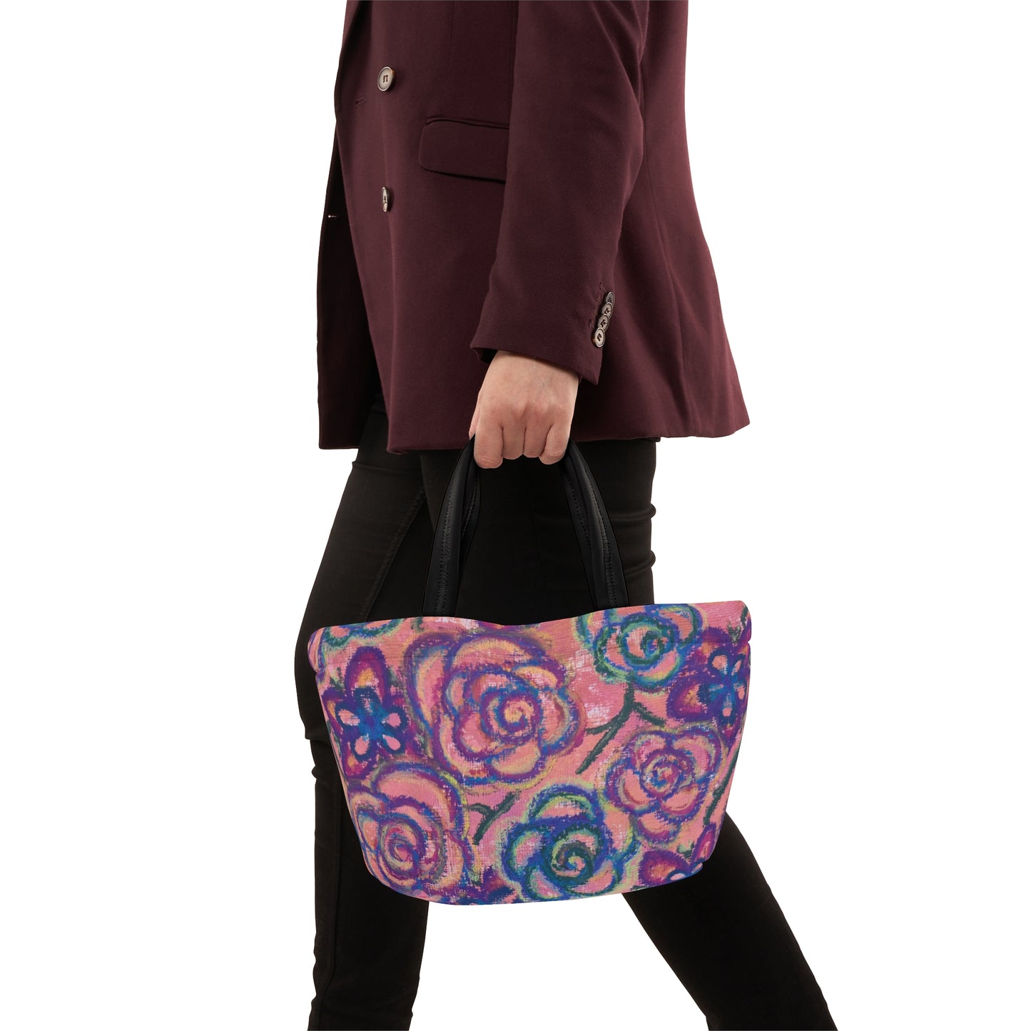 Art Lunch Bag - Mystical Roses