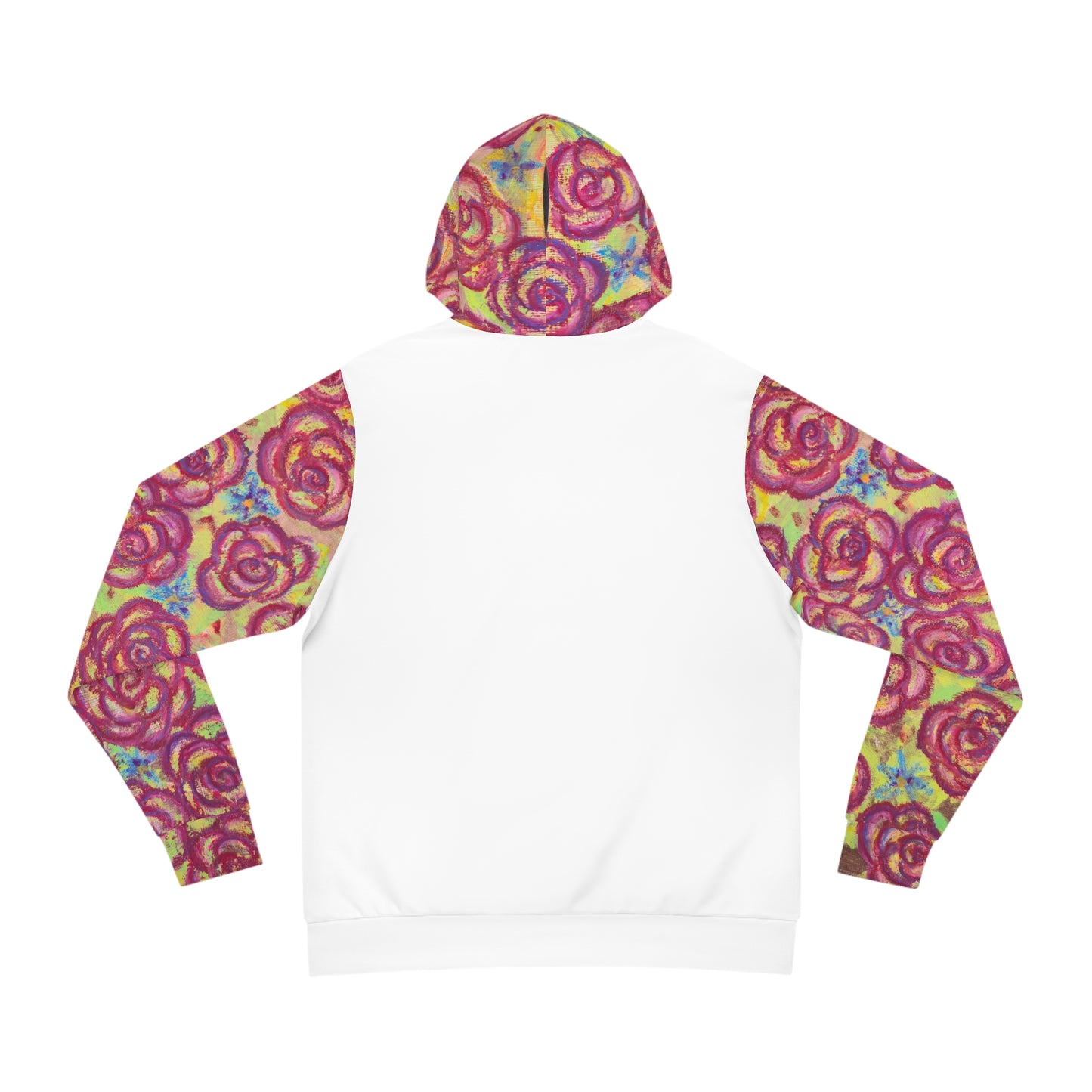 Art Hoodie - Magenta Roses