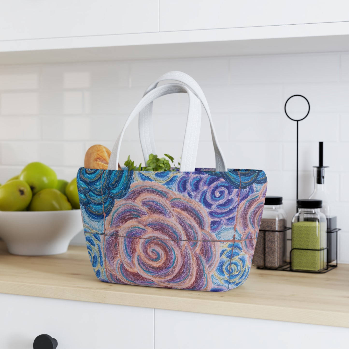 Art Lunch Bag - Hometown Roses
