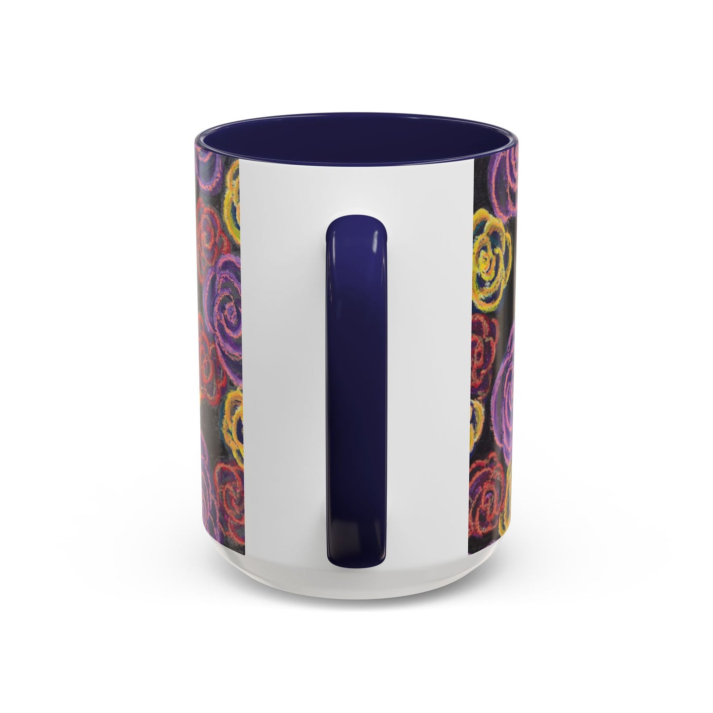 Art Accent Mug - Midnight Roses