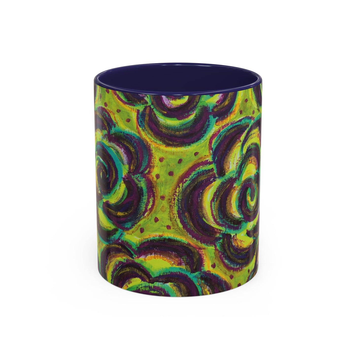 Art Accent Mug -  Peridot Roses