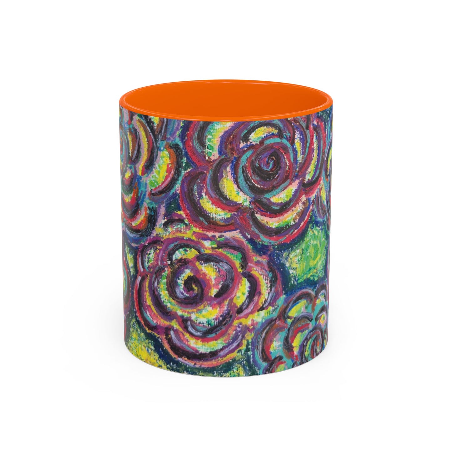 Art Accent Mug - Garden Roses