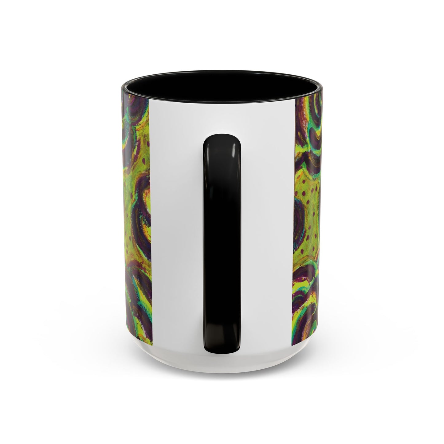 Art Accent Mug -  Peridot Roses
