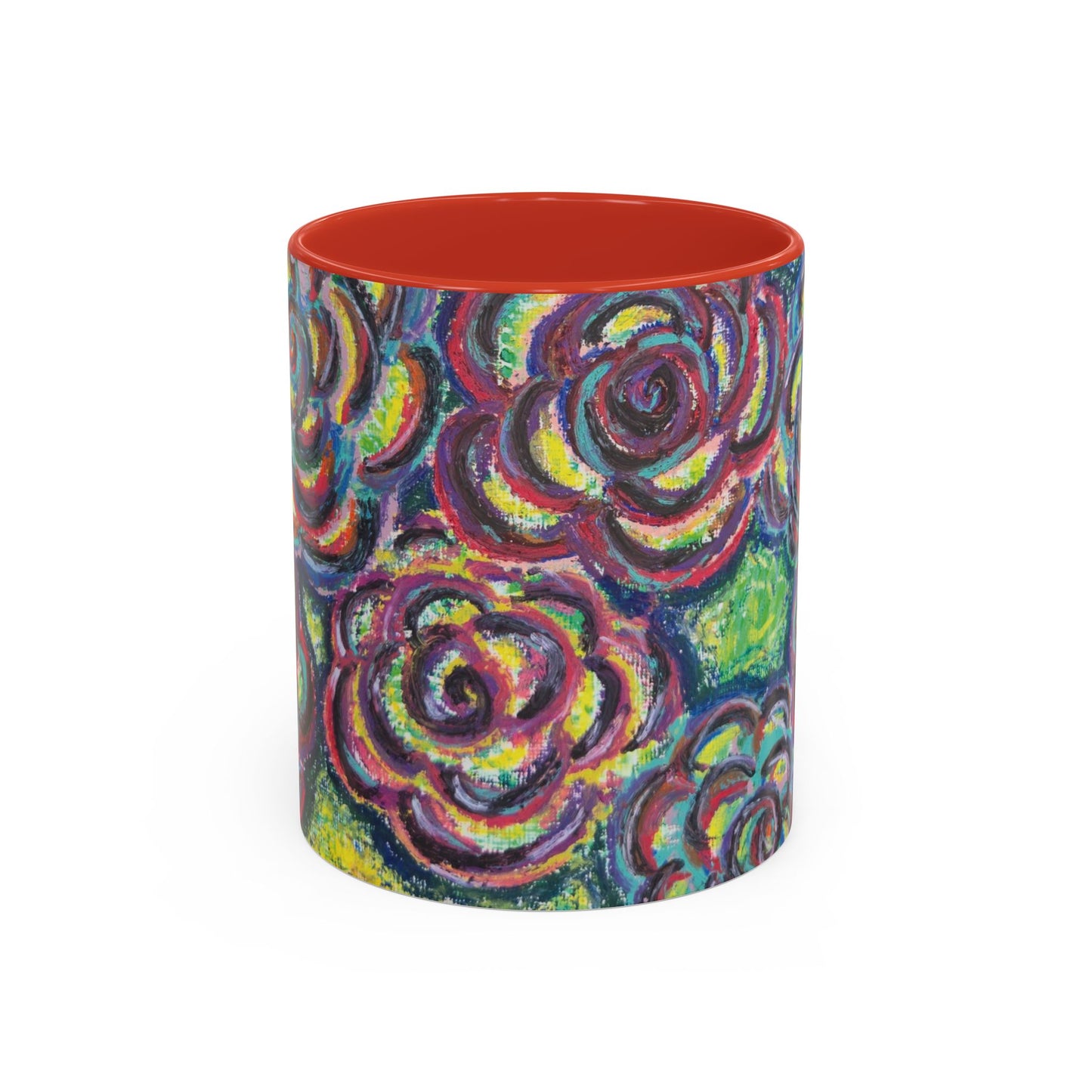 Art Accent Mug - Garden Roses