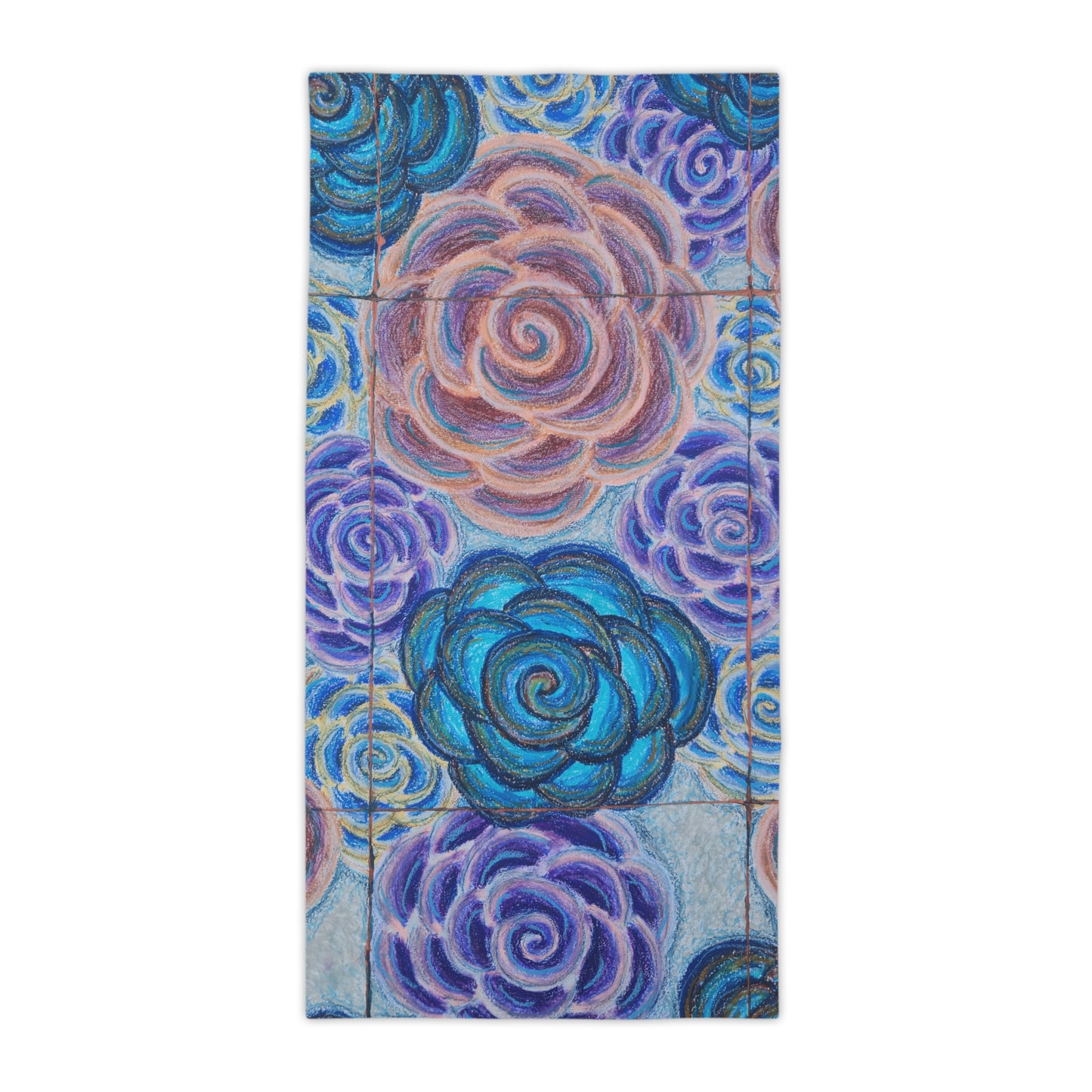 Art Beach Towel - Hometown Roses
