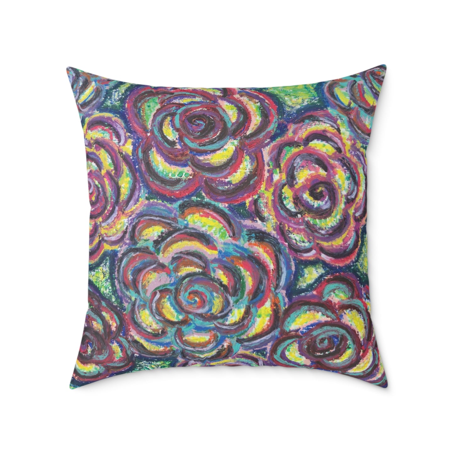Art Pillow - Garden Roses