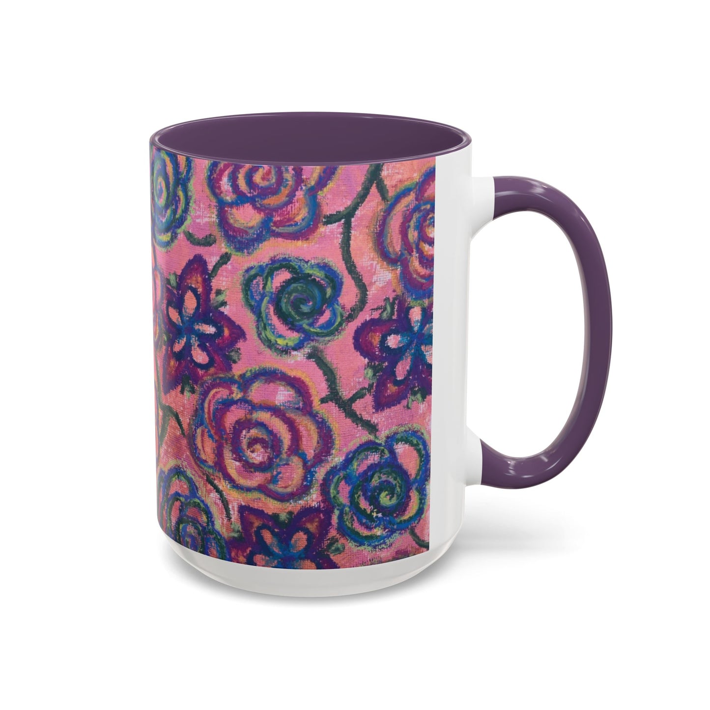 Art Accent Mug - Mystical Roses