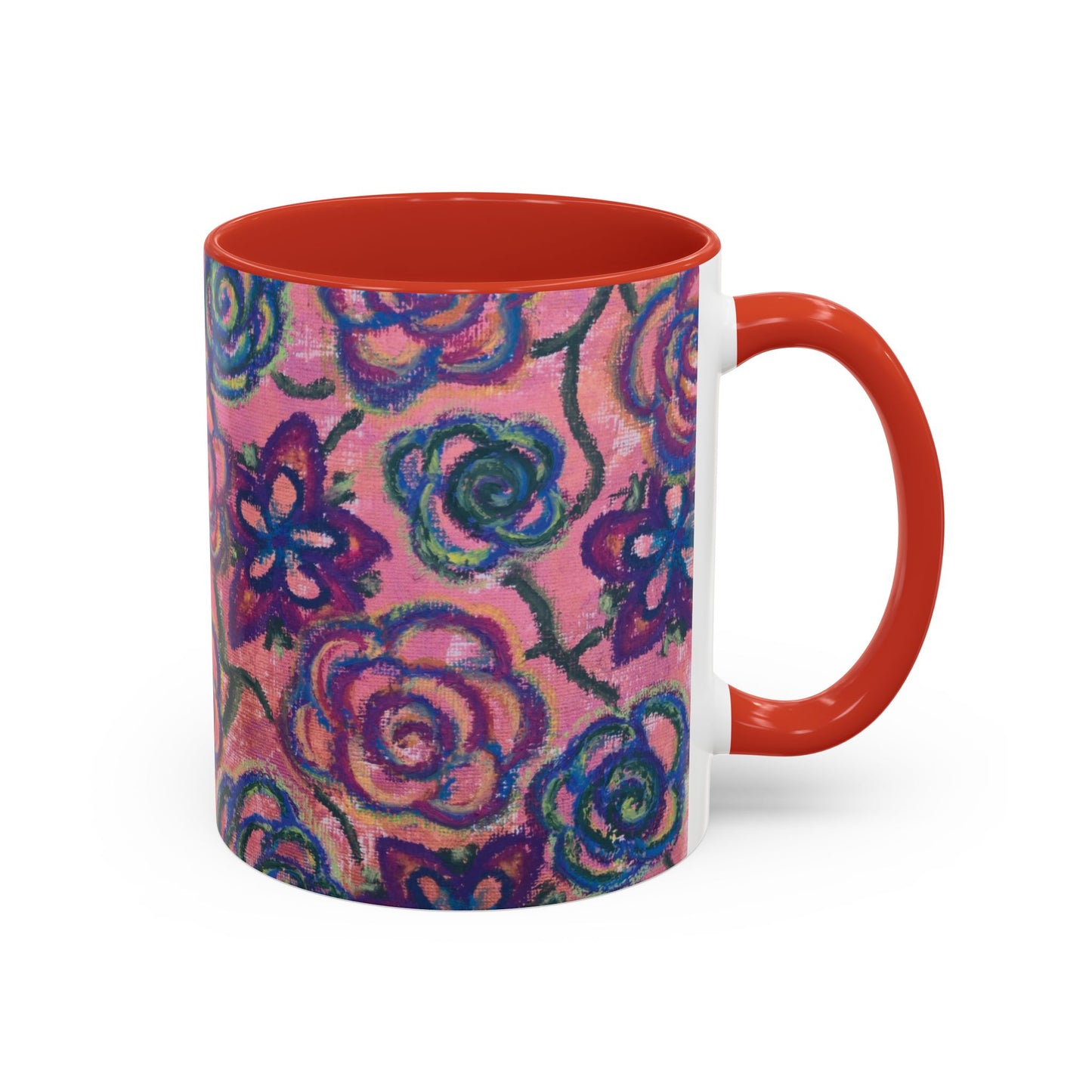Art Accent Mug - Mystical Roses