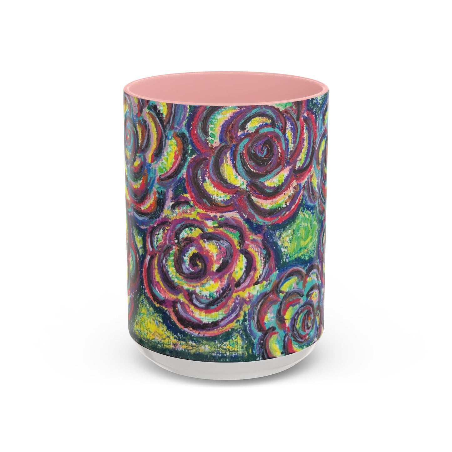 Art Accent Mug - Garden Roses