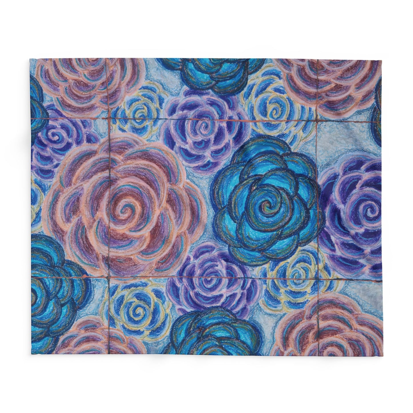 Art Fleece Blanket - Hometown Roses