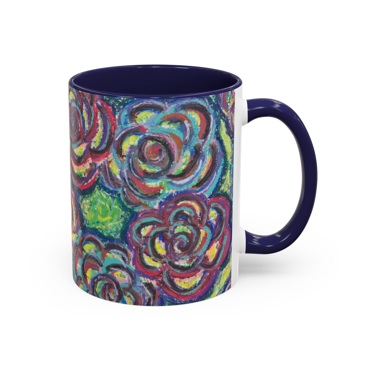 Art Accent Mug - Garden Roses