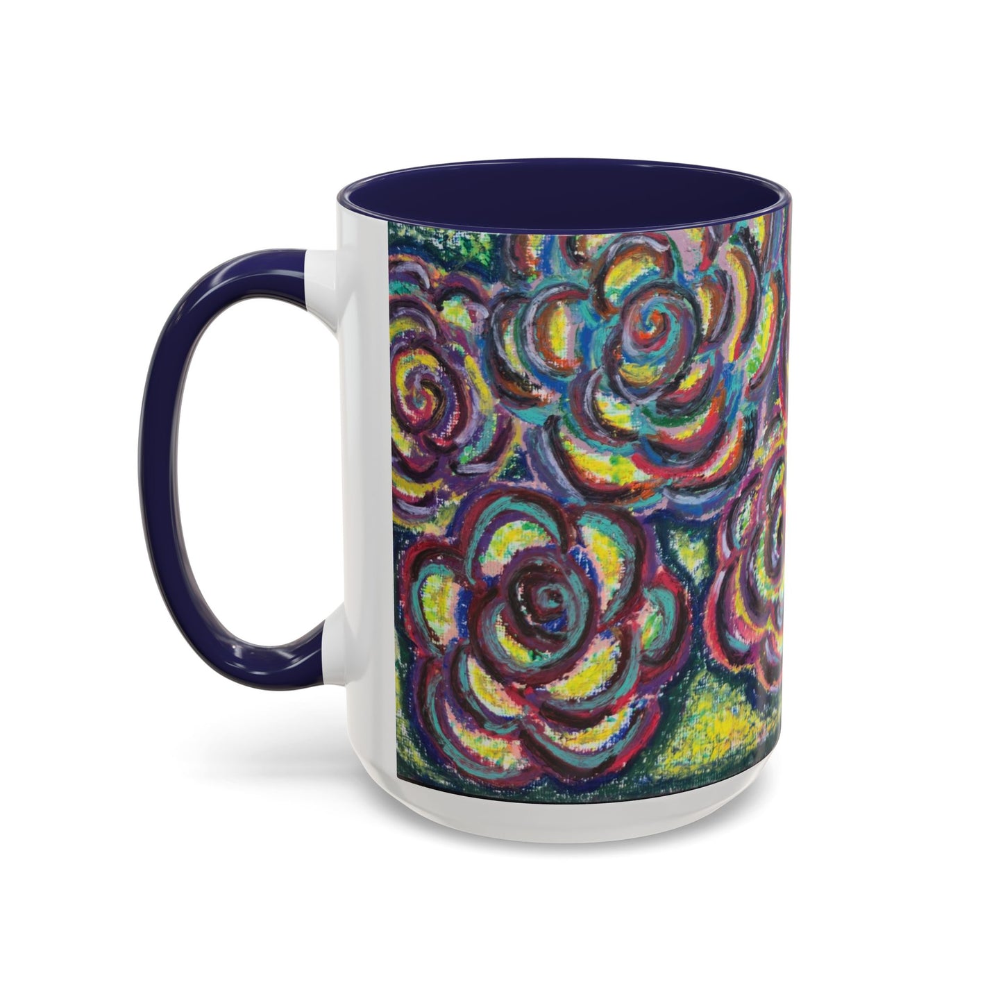 Art Accent Mug - Garden Roses
