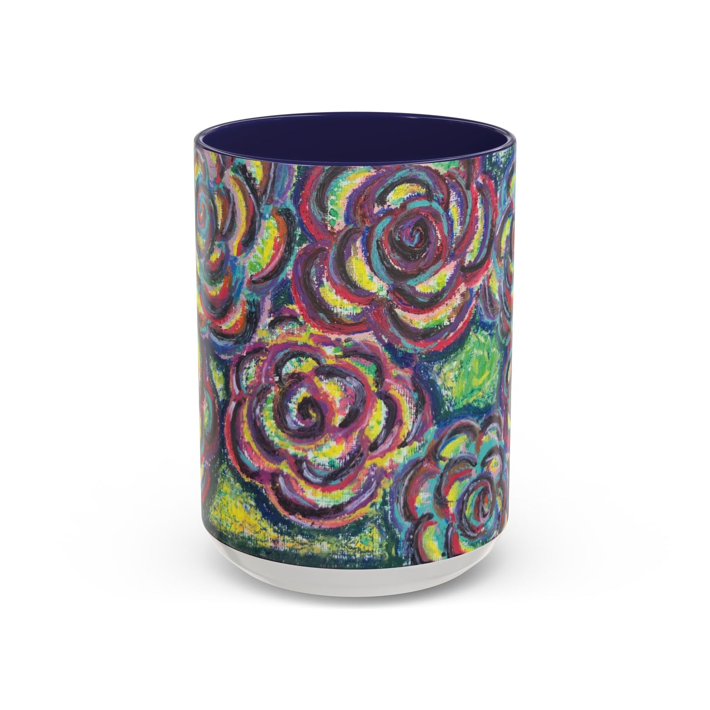 Art Accent Mug - Garden Roses