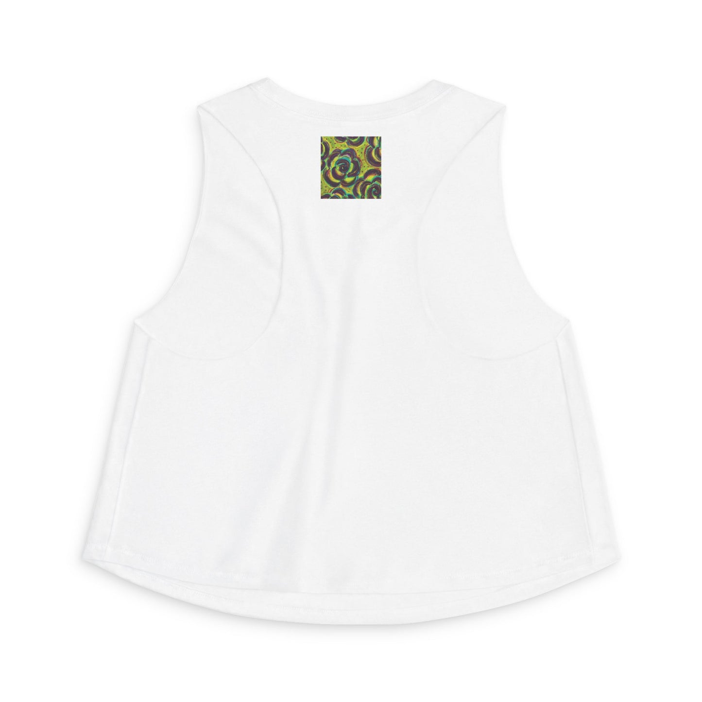 Art Women's Crop Top - Peridot Roses