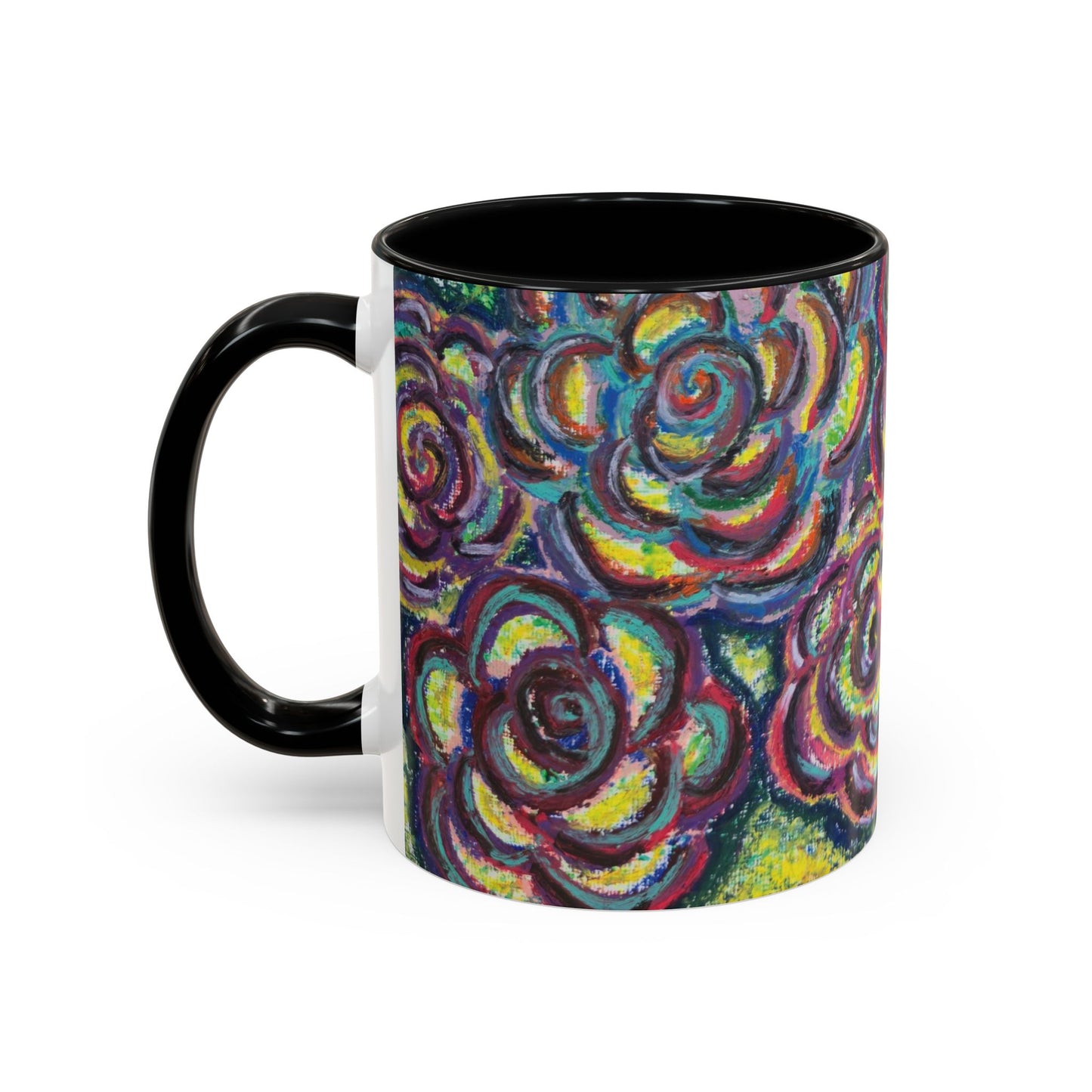Art Accent Mug - Garden Roses