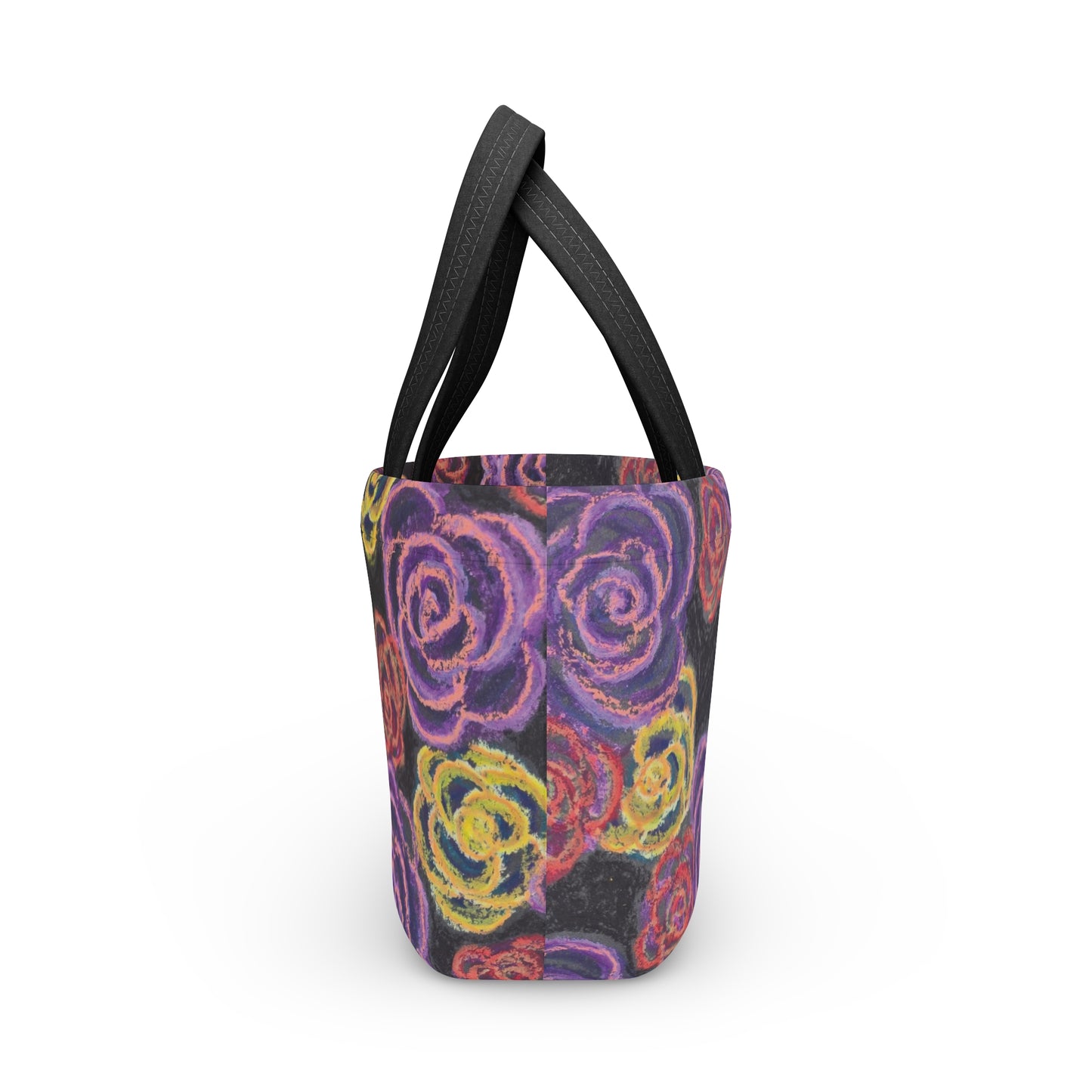 Art Lunch Bag - Midnight Roses