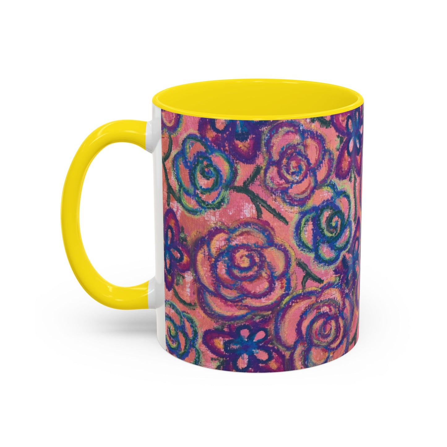Art Accent Mug - Mystical Roses