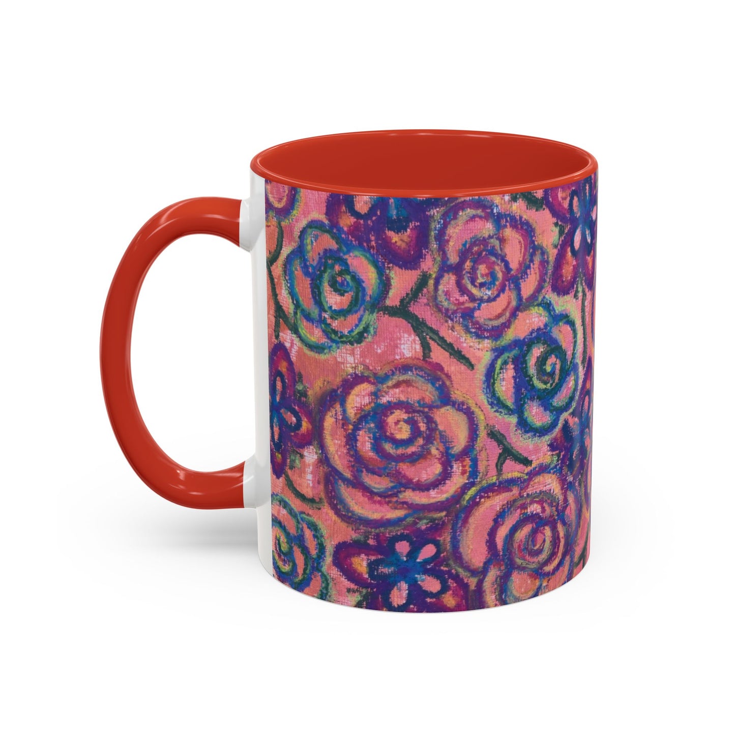 Art Accent Mug - Mystical Roses