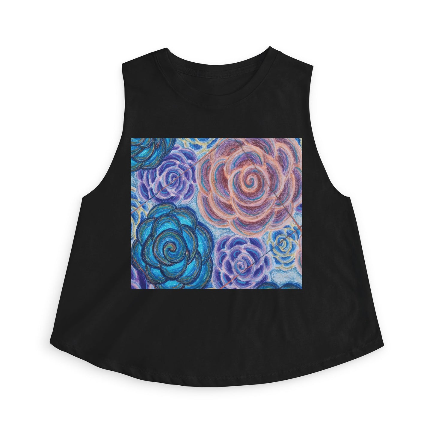 Art Women's Crop Top - Hometown Roses