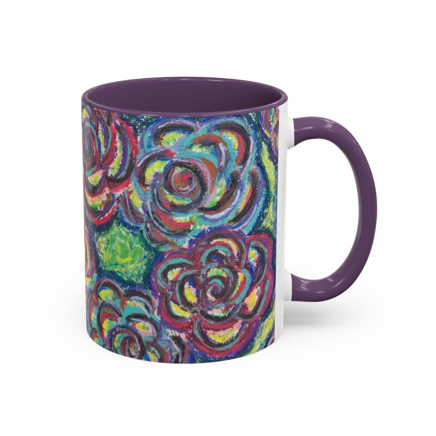 Art Accent Mug - Garden Roses