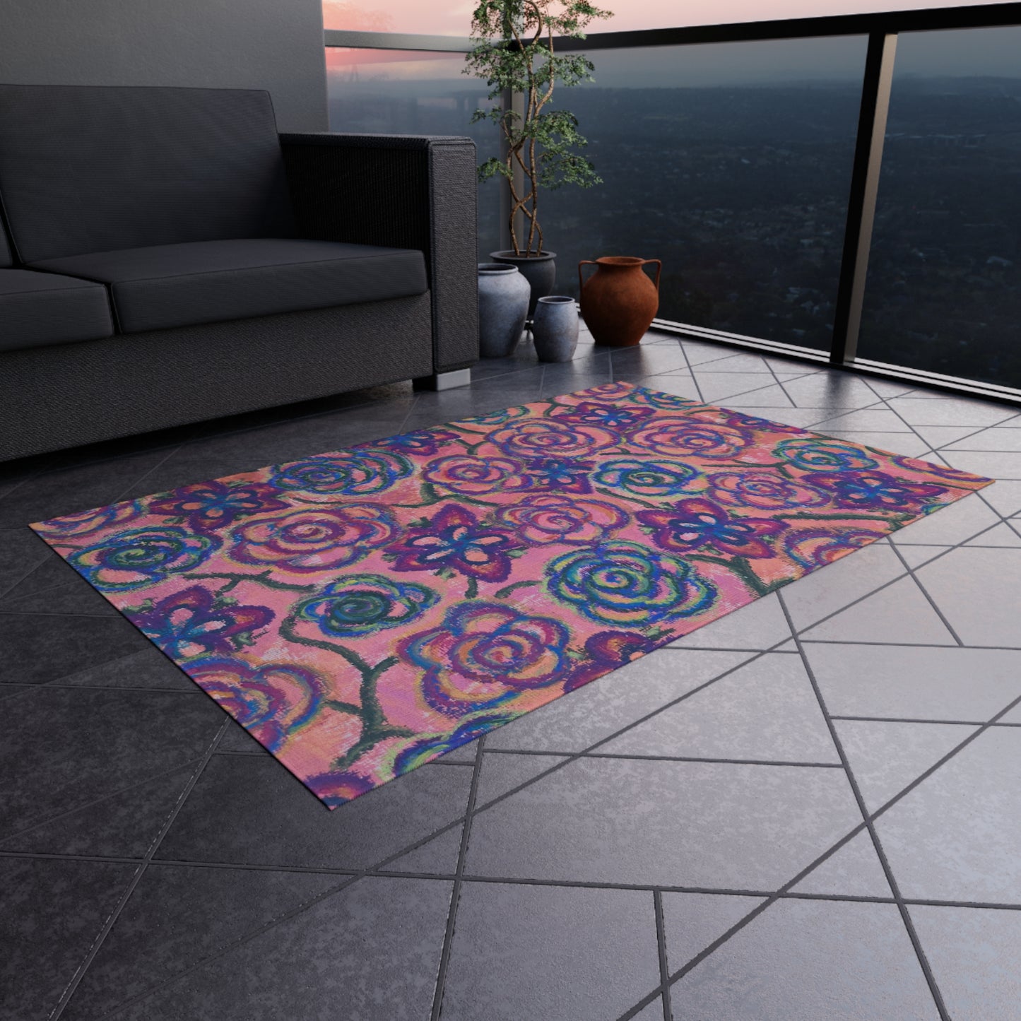 Art Rug - Mystical Roses