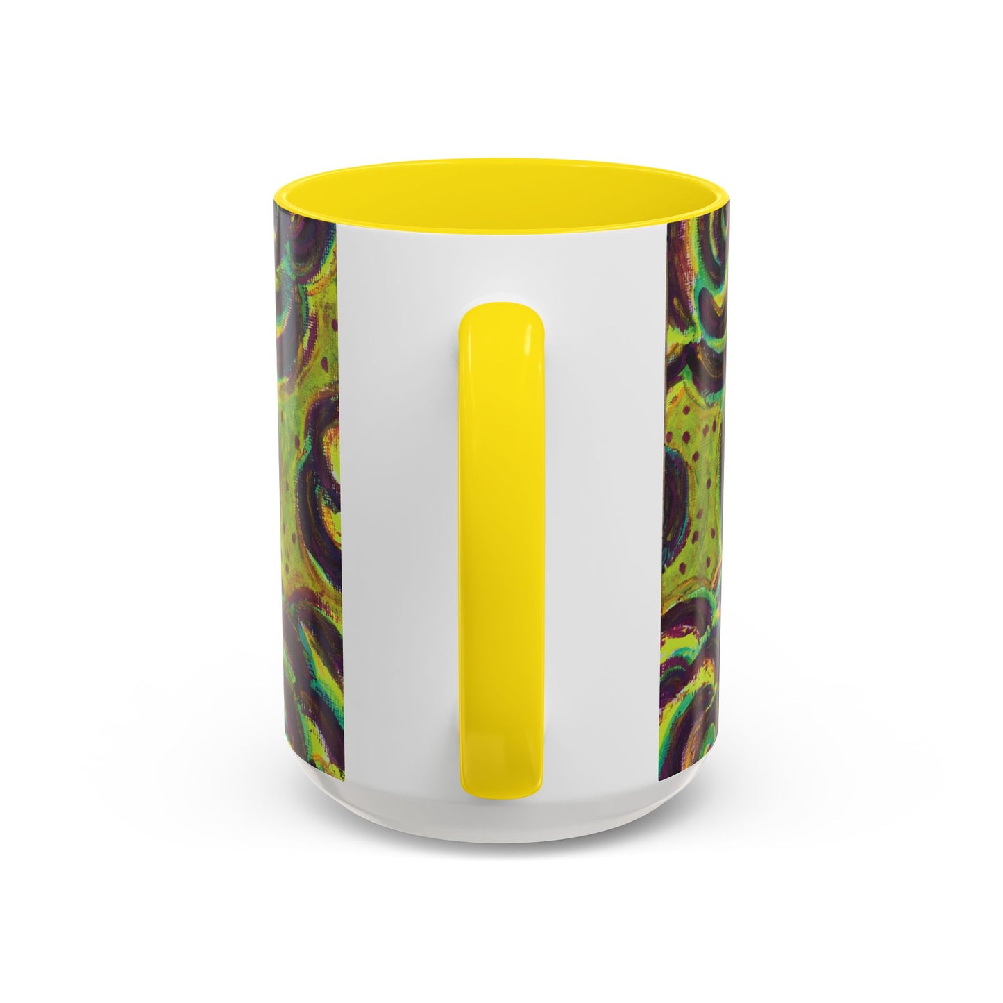 Art Accent Mug -  Peridot Roses