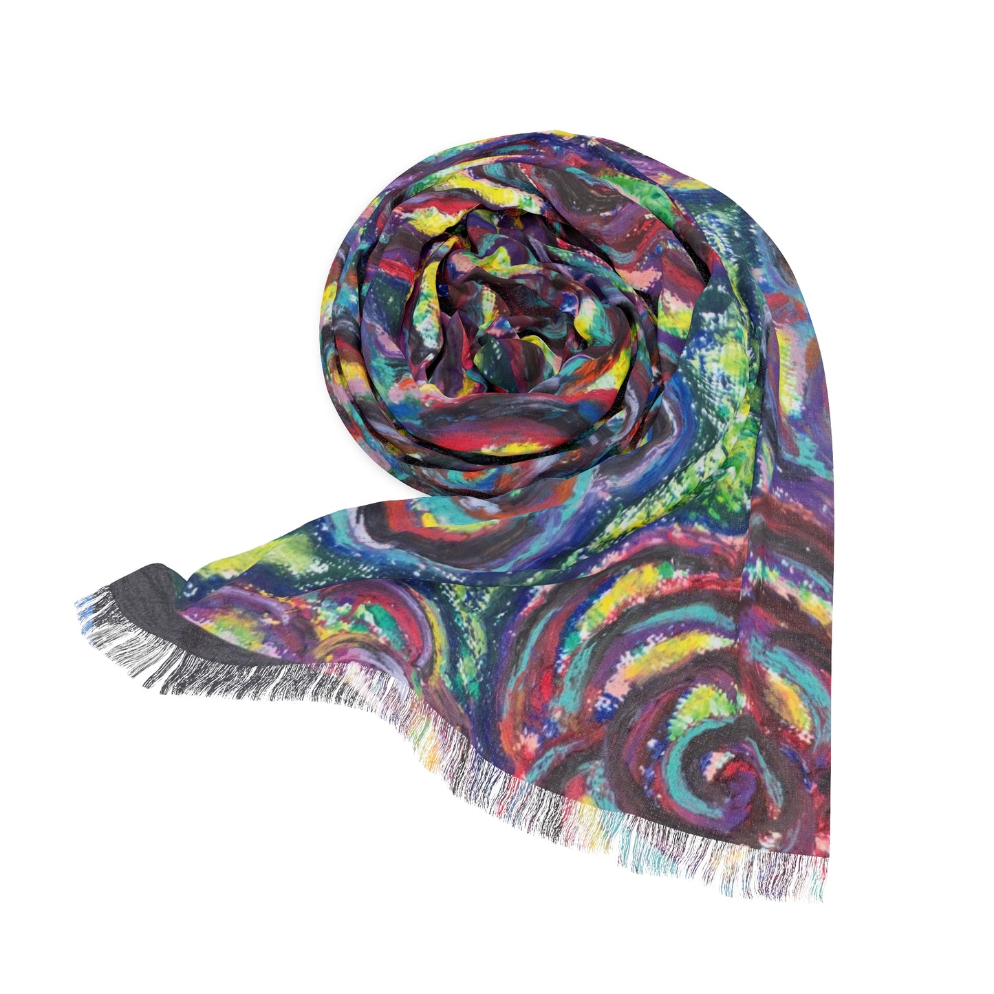 Art Scarf - Garden Roses
