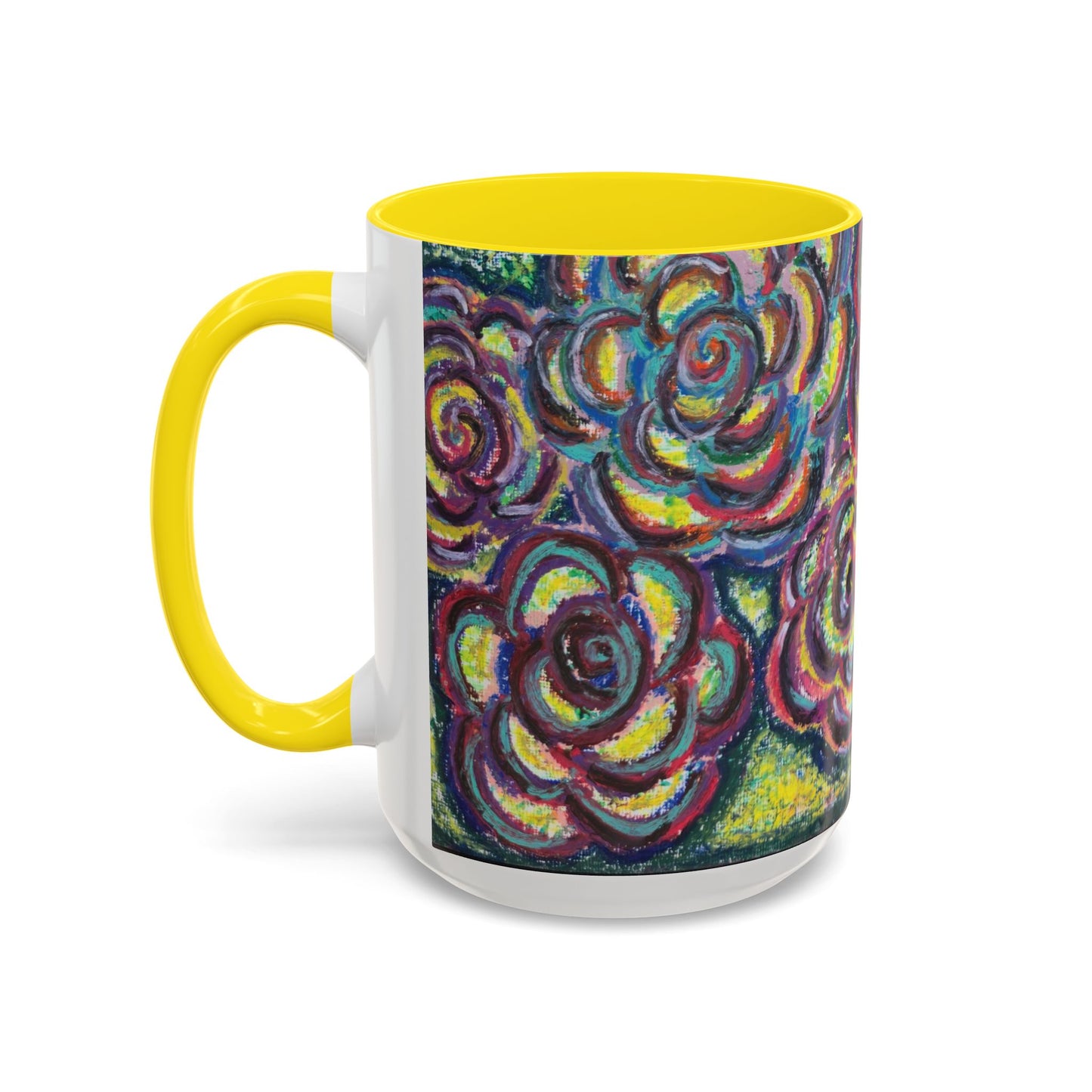 Art Accent Mug - Garden Roses