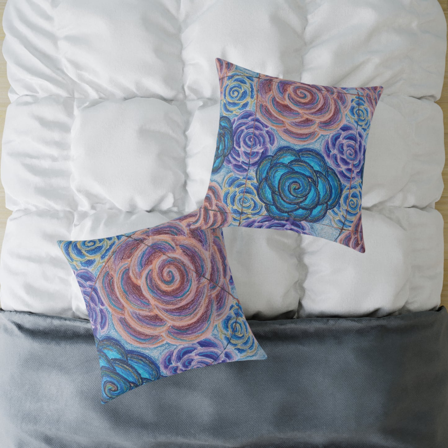 Art Pillow - Hometown Roses