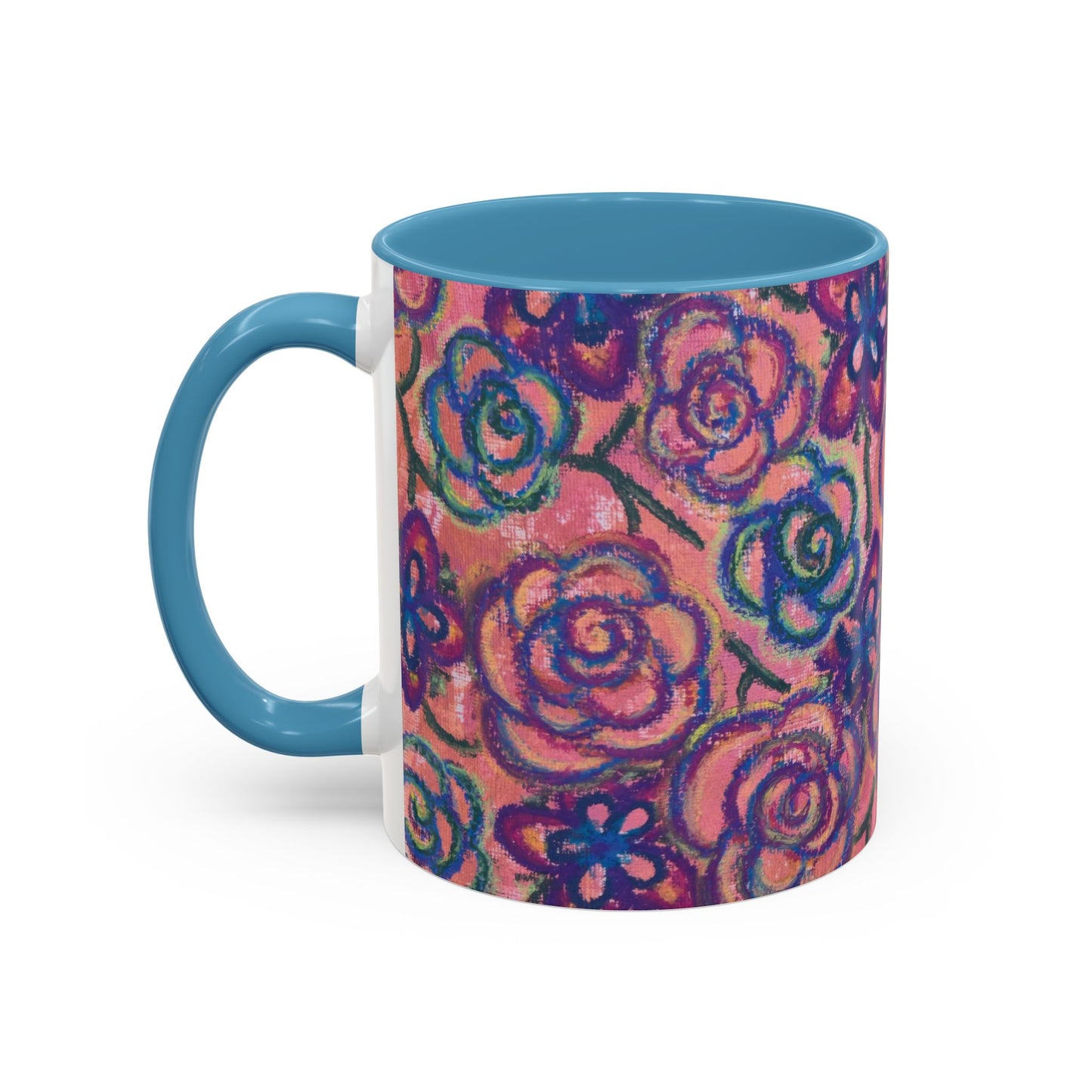 Art Accent Mug - Mystical Roses