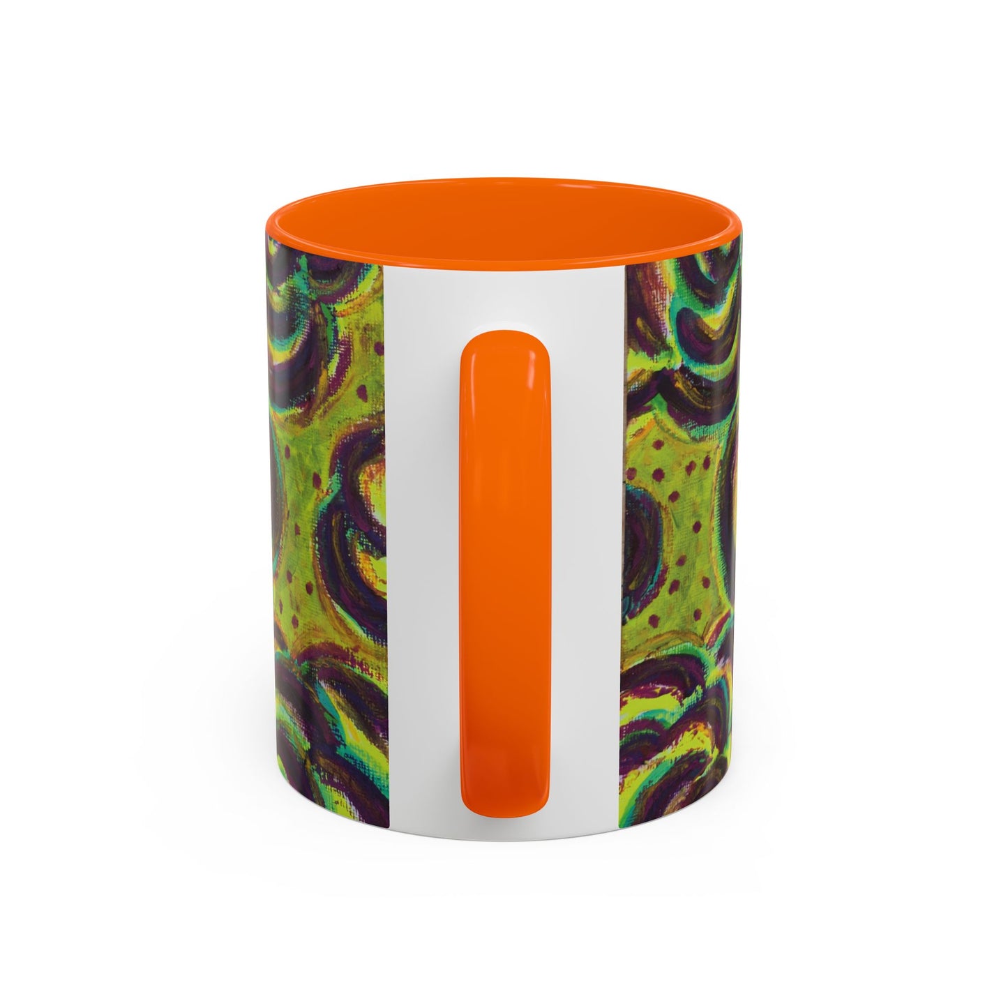 Art Accent Mug -  Peridot Roses