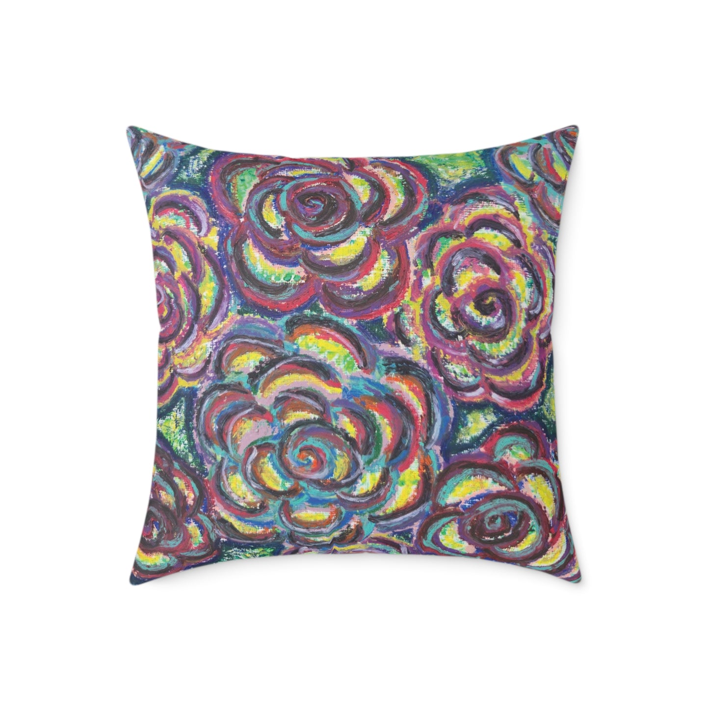 Art Pillow - Garden Roses