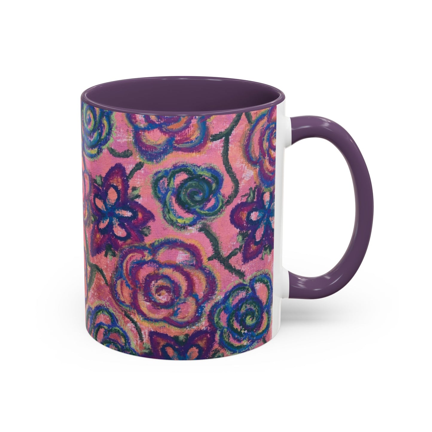 Art Accent Mug - Mystical Roses