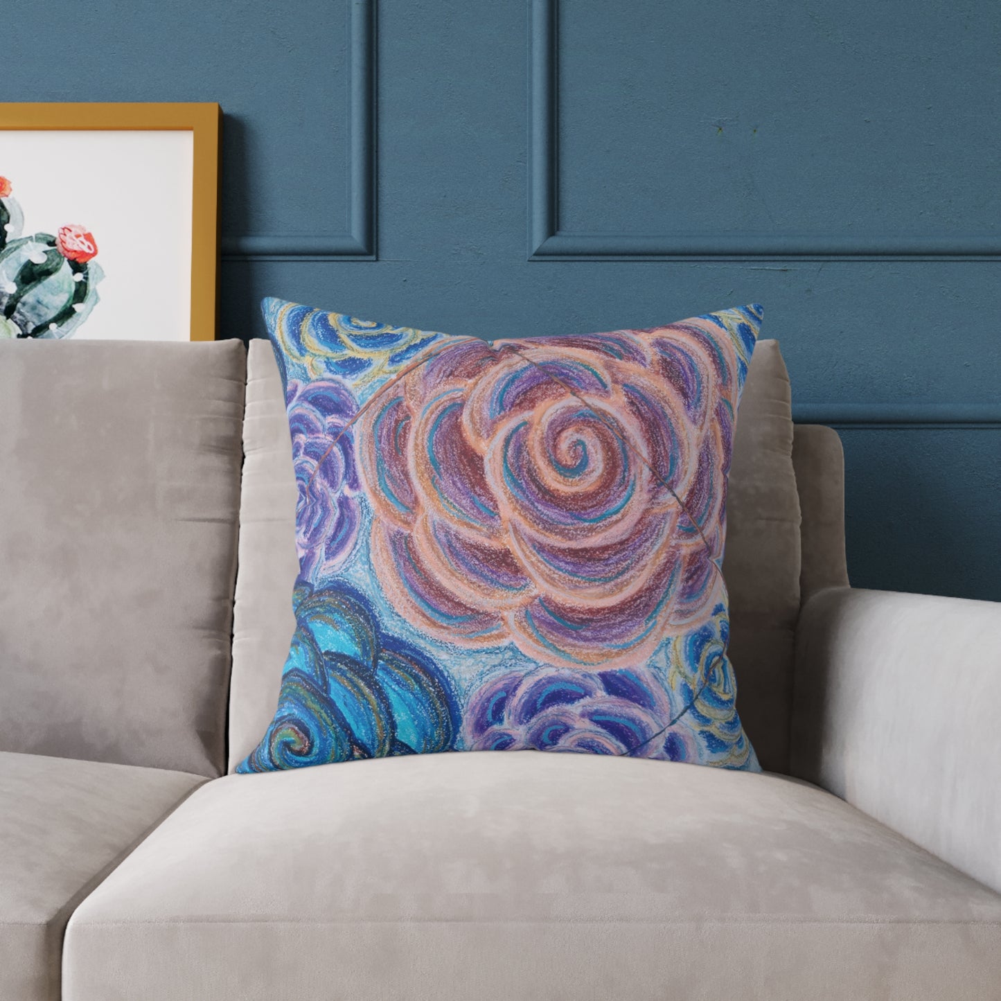 Art Pillow - Hometown Roses