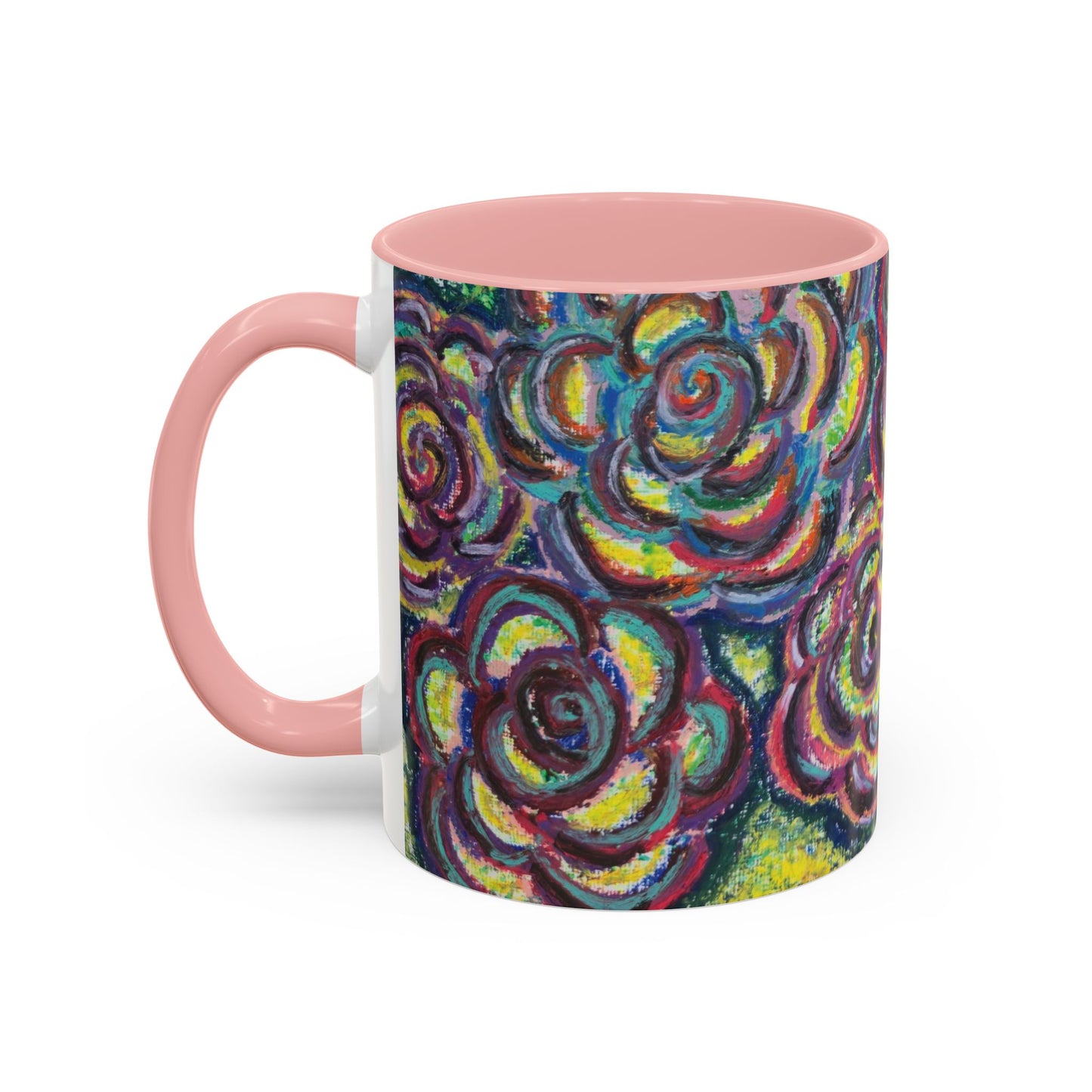 Art Accent Mug - Garden Roses