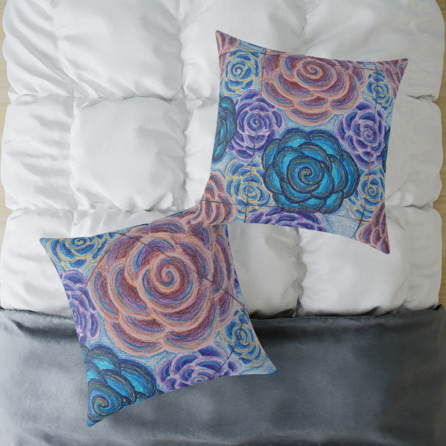 Art Pillow - Hometown Roses