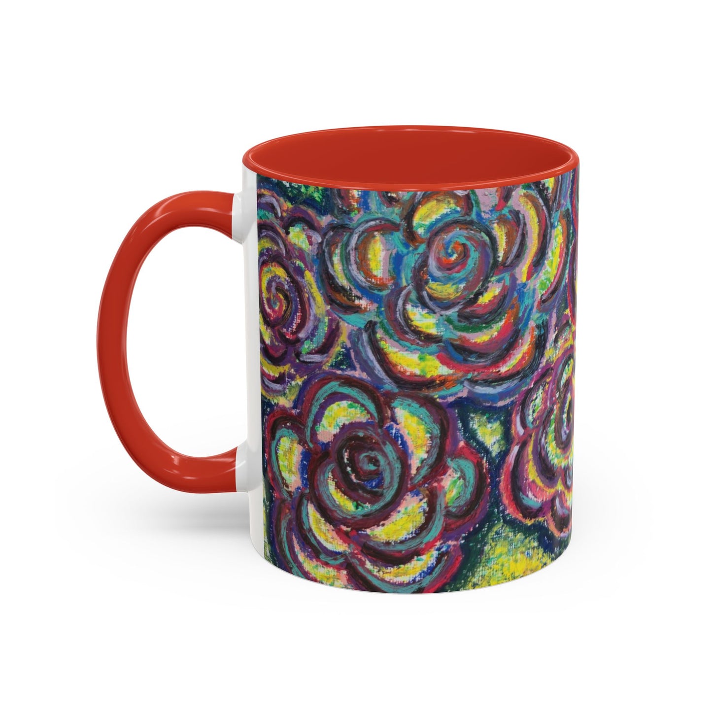 Art Accent Mug - Garden Roses
