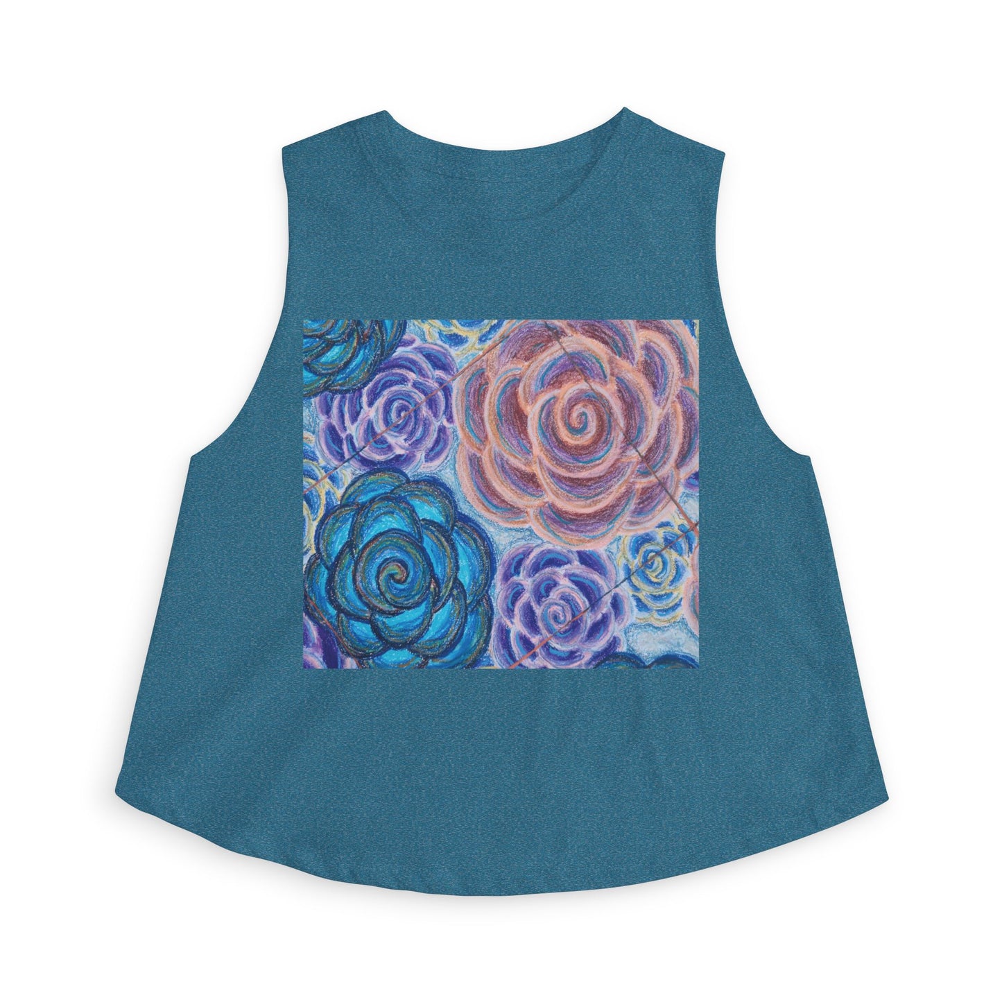 Art Women's Crop Top - Hometown Roses
