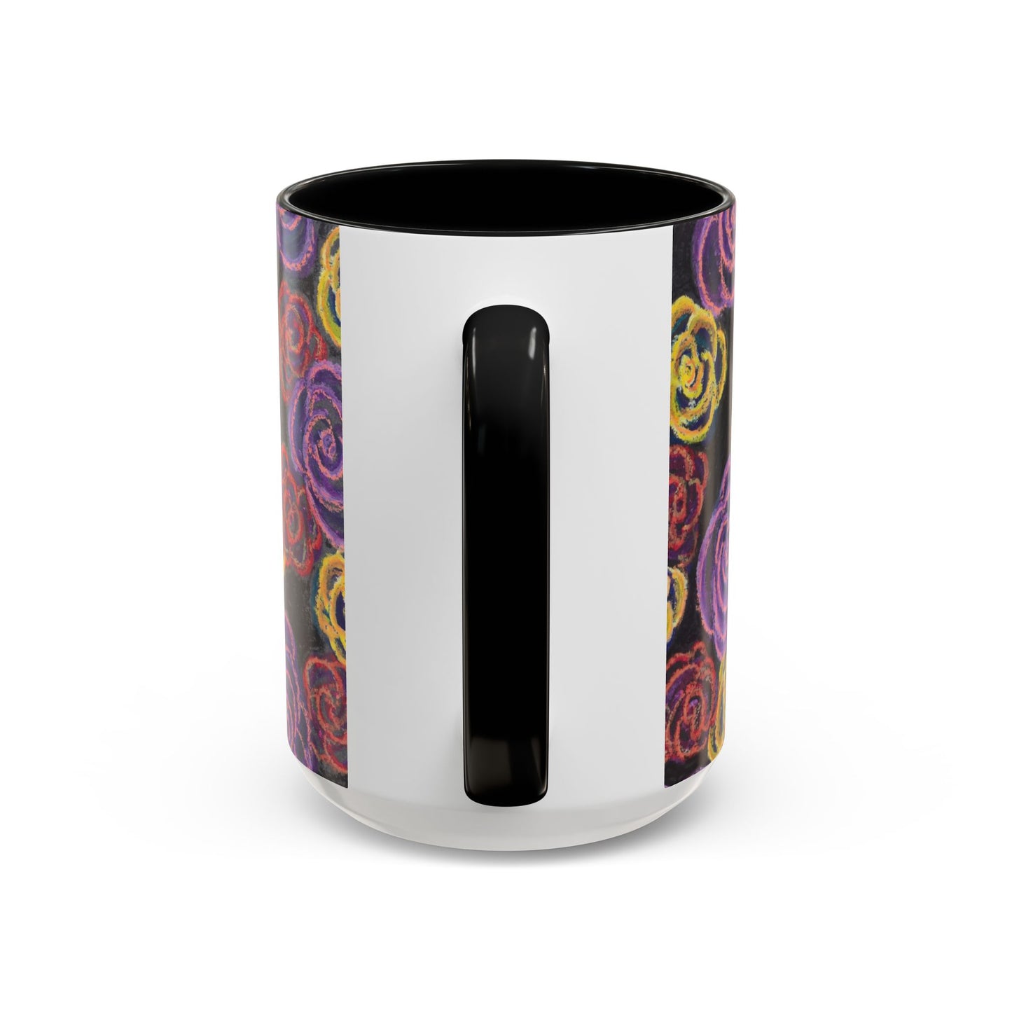 Art Accent Mug - Midnight Roses
