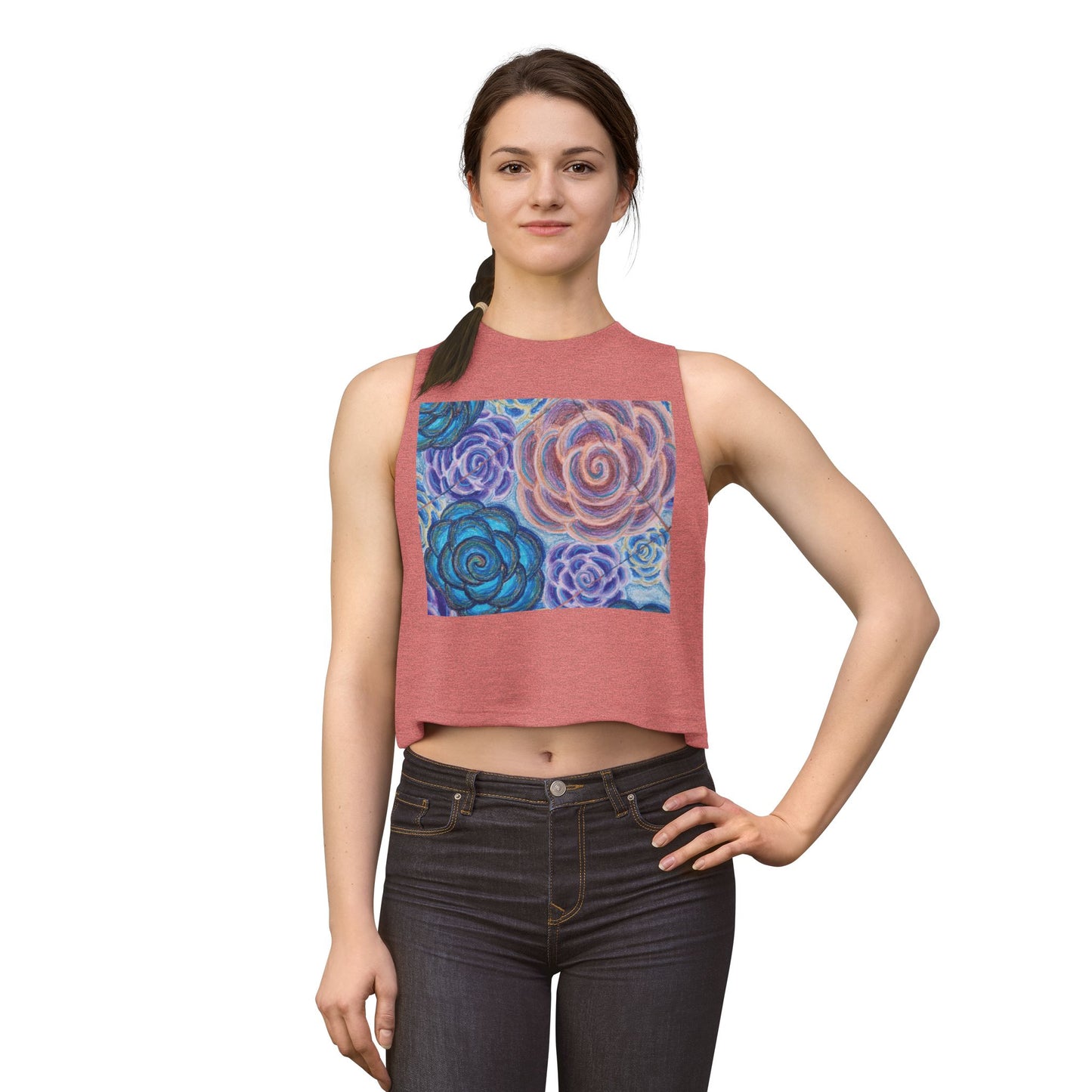 Art Women's Crop Top - Hometown Roses