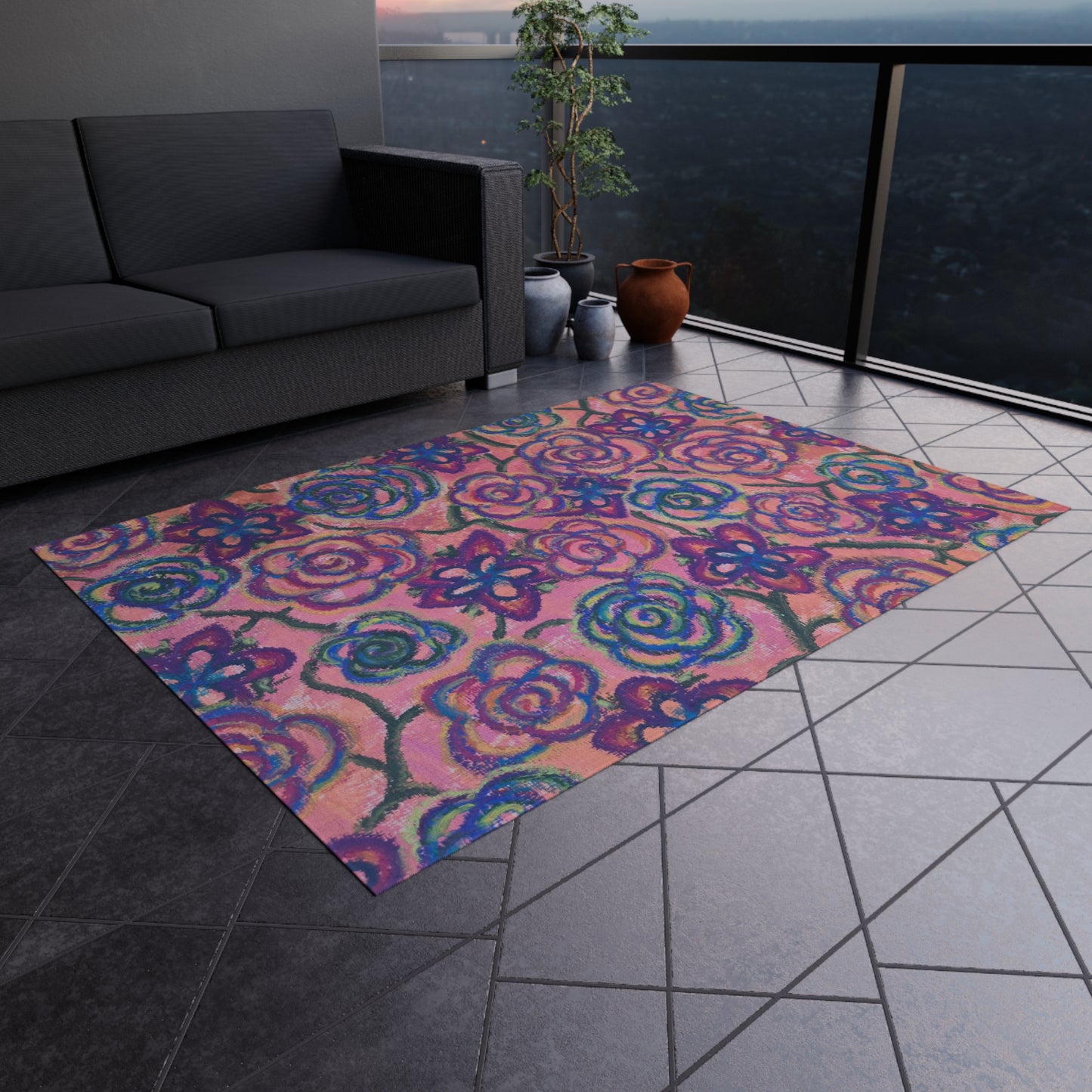 Art Rug - Mystical Roses