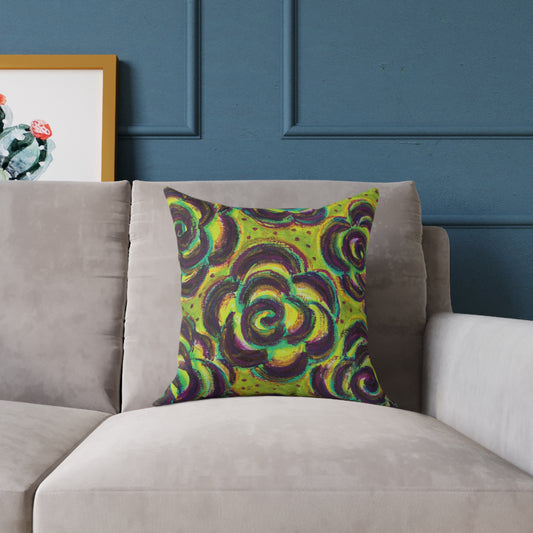 Art Pillow - Peridot Roses