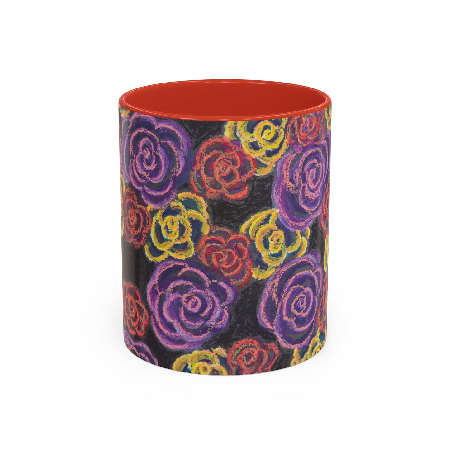 Art Accent Mug - Midnight Roses