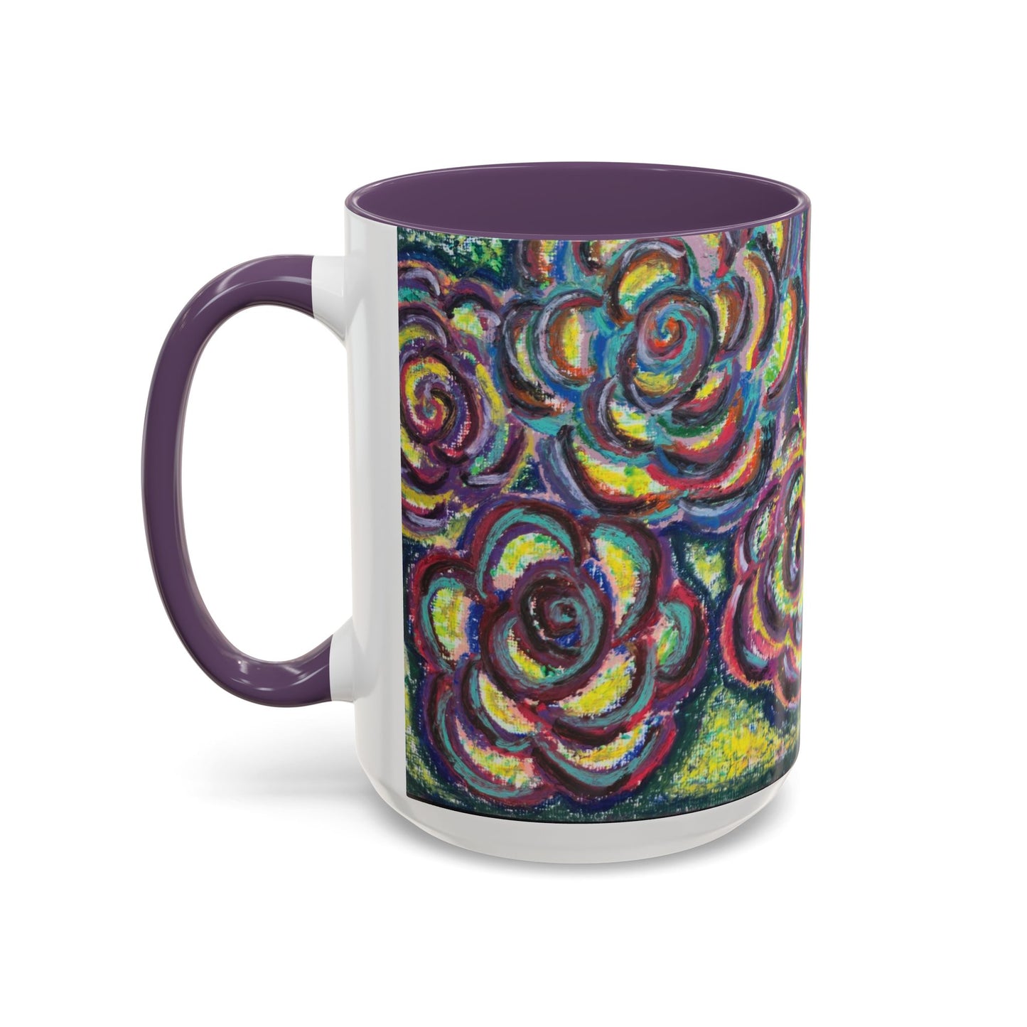 Art Accent Mug - Garden Roses