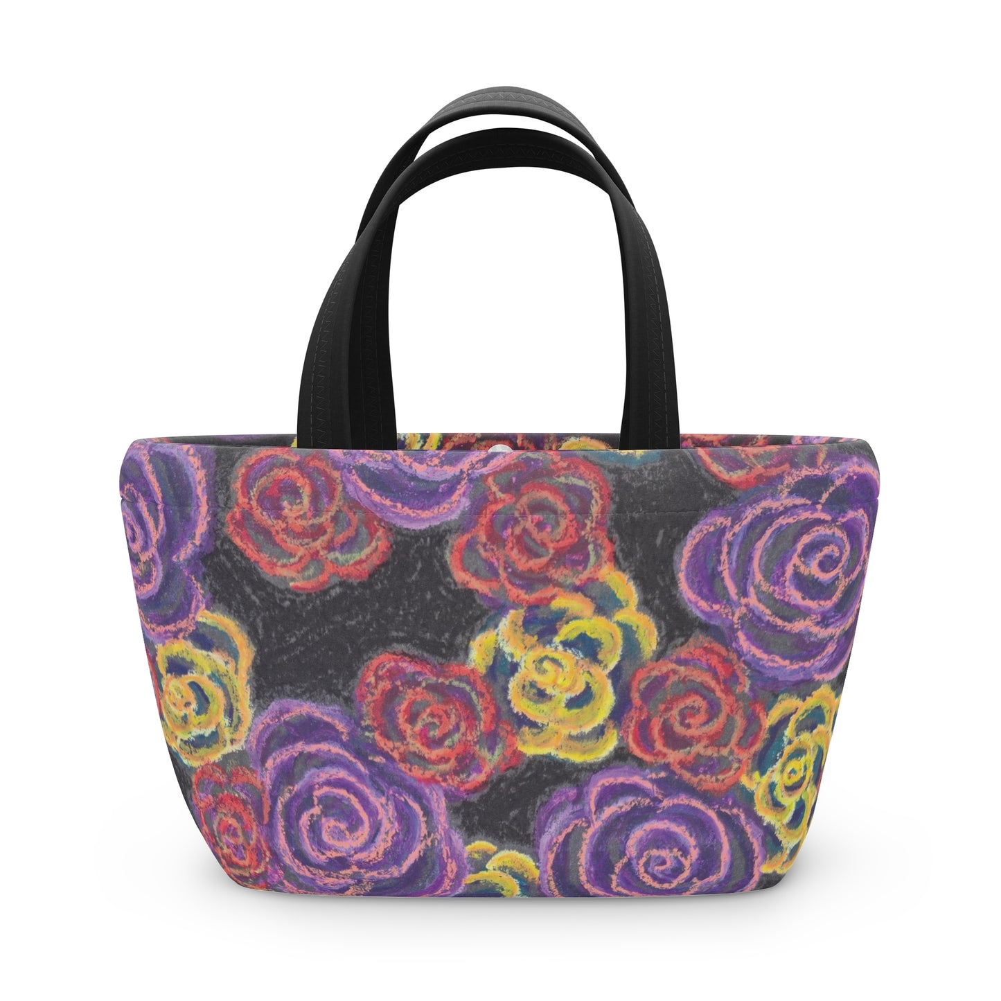 Art Lunch Bag - Midnight Roses