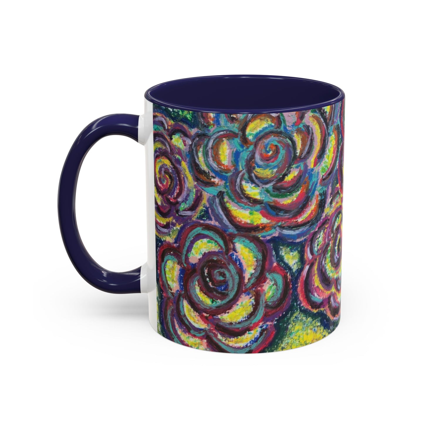 Art Accent Mug - Garden Roses
