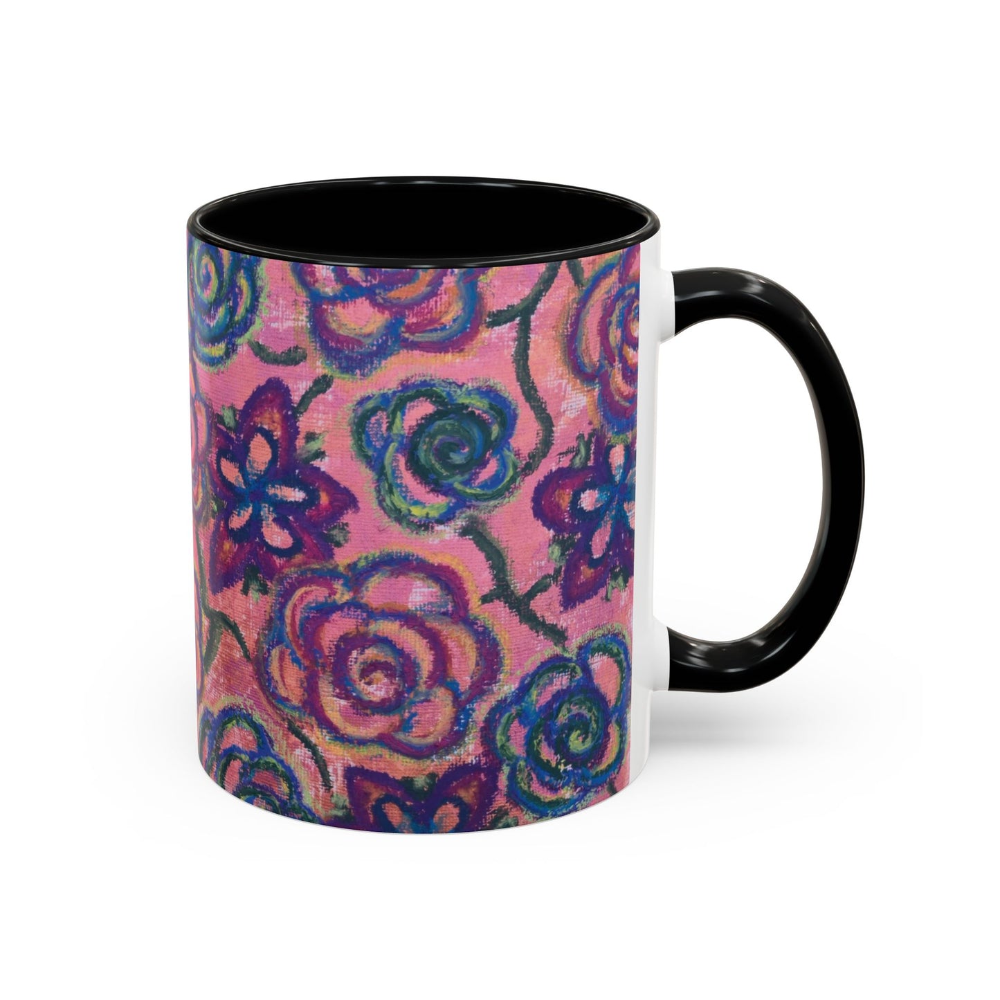 Art Accent Mug - Mystical Roses
