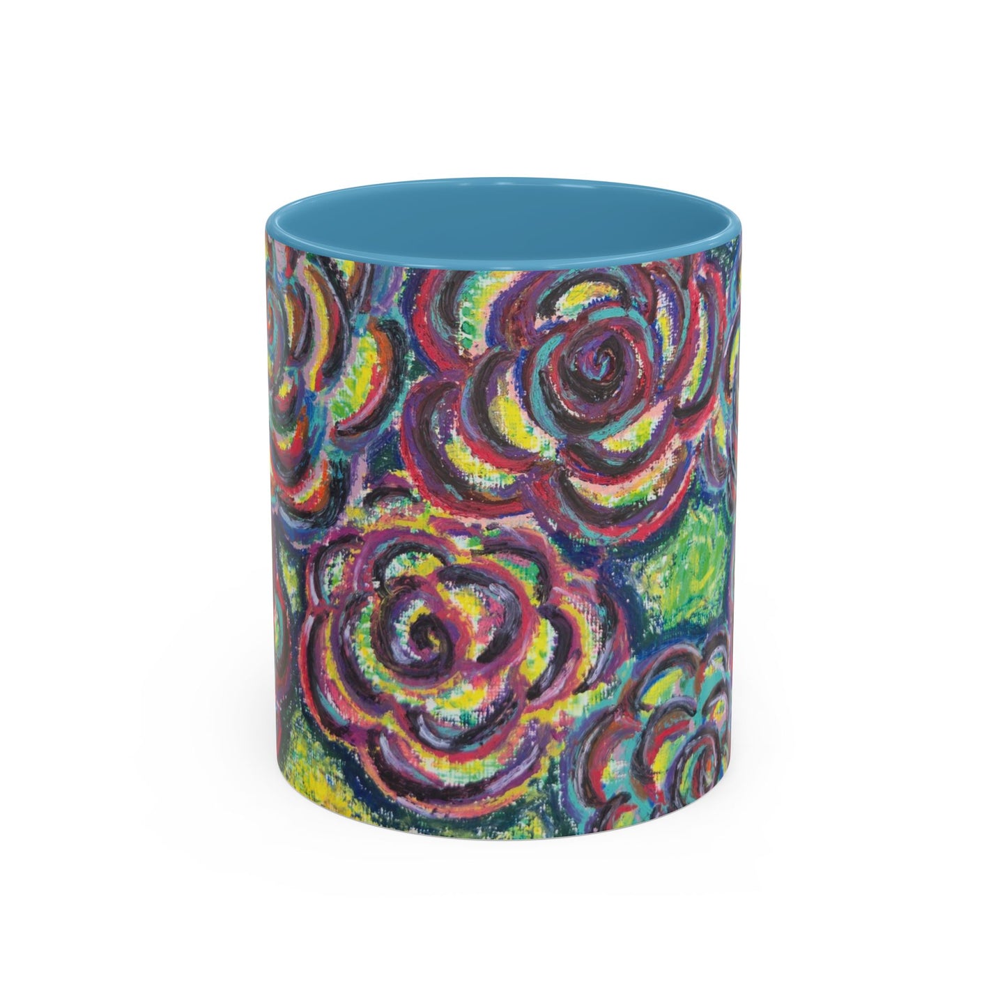 Art Accent Mug - Garden Roses