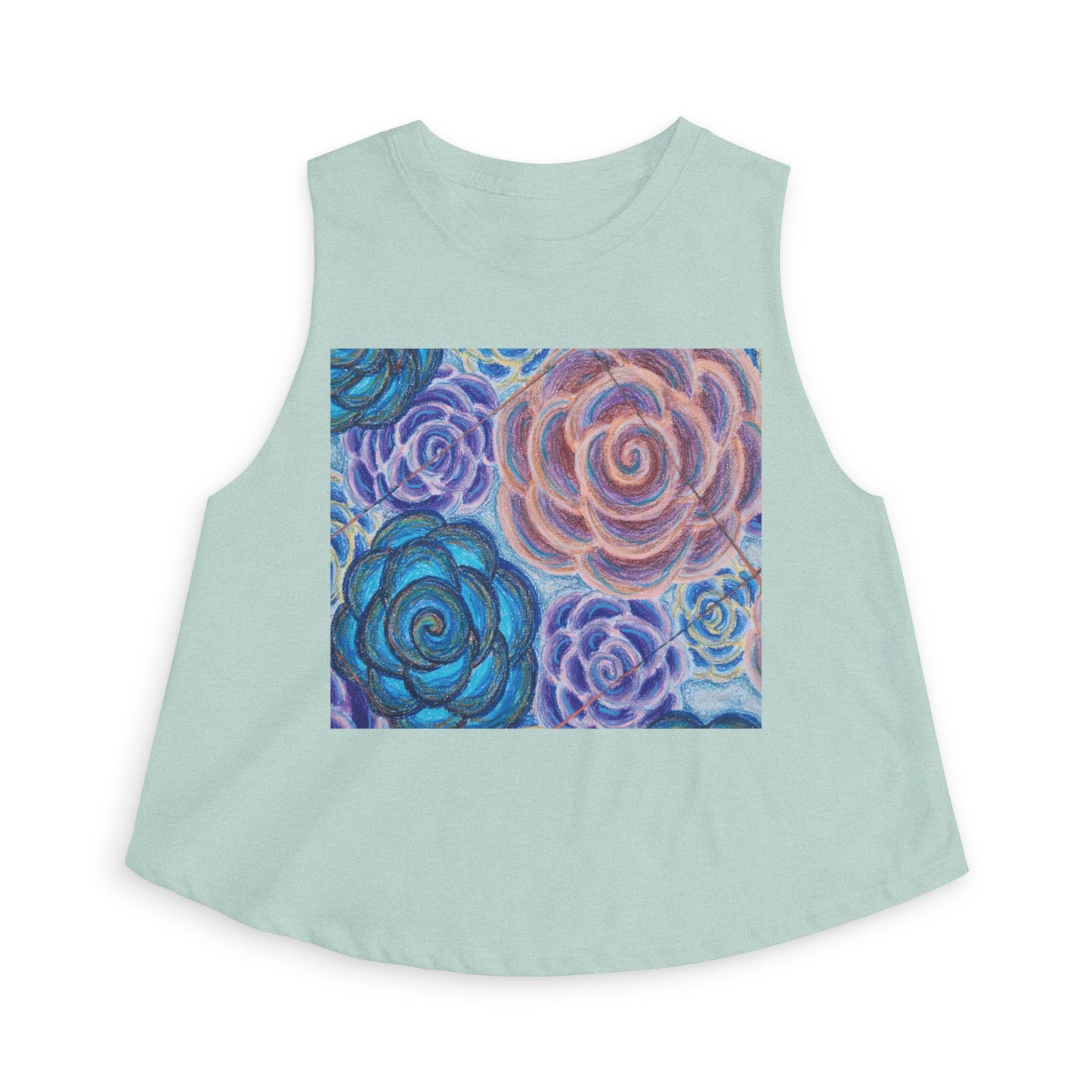 Art Women's Crop Top - Hometown Roses